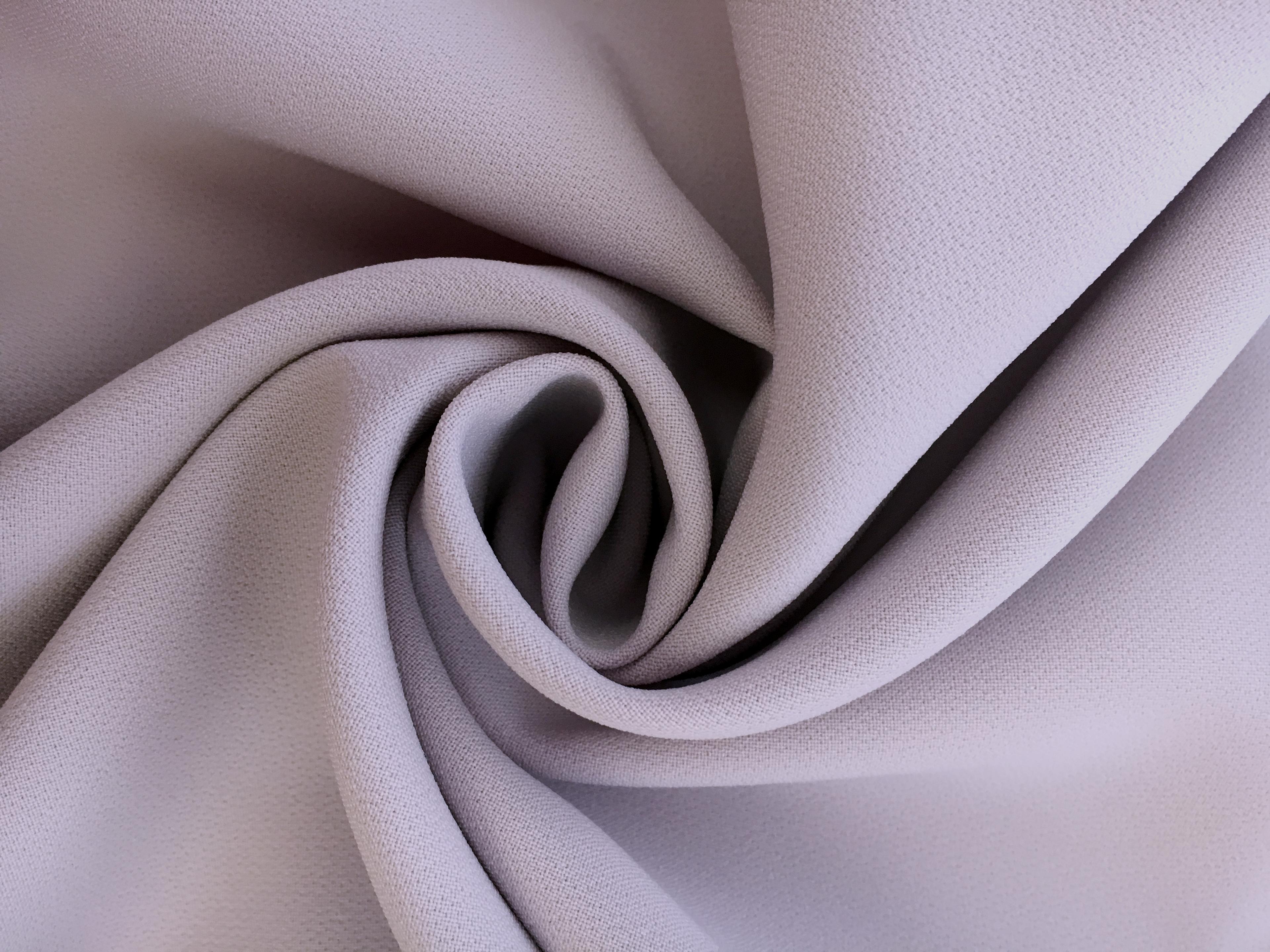 Polyester Stretch Crepe in Mauve
