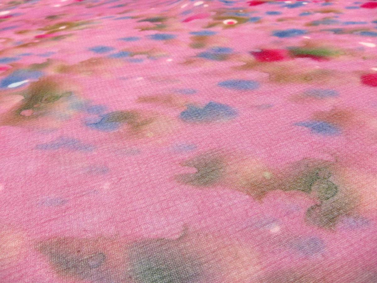 Tie Dyed Heavy Silk Chiffon1