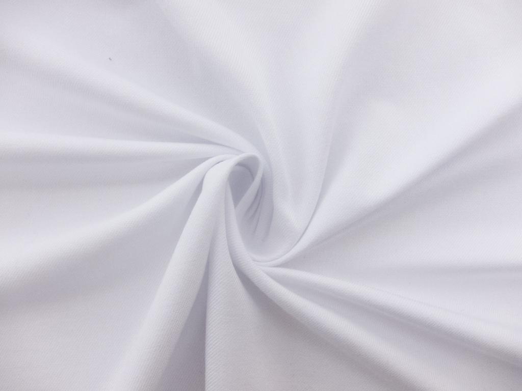 Viscose Twill in White0