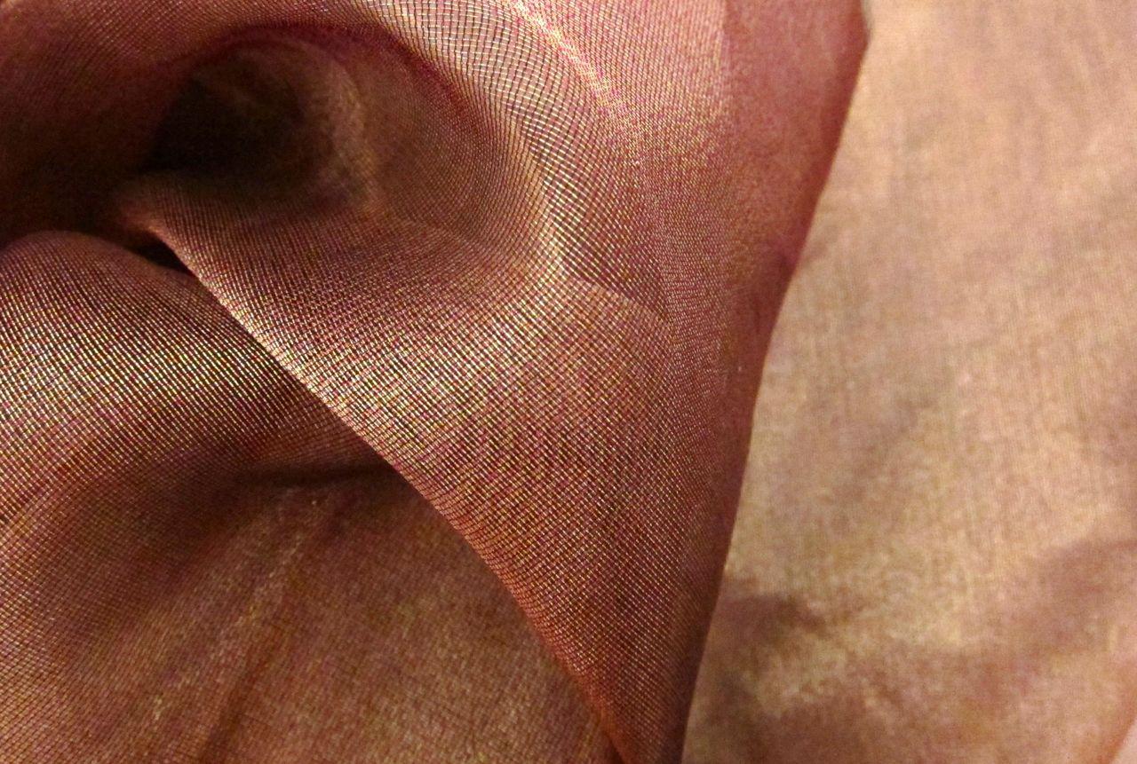 Metallic Silk Organza0