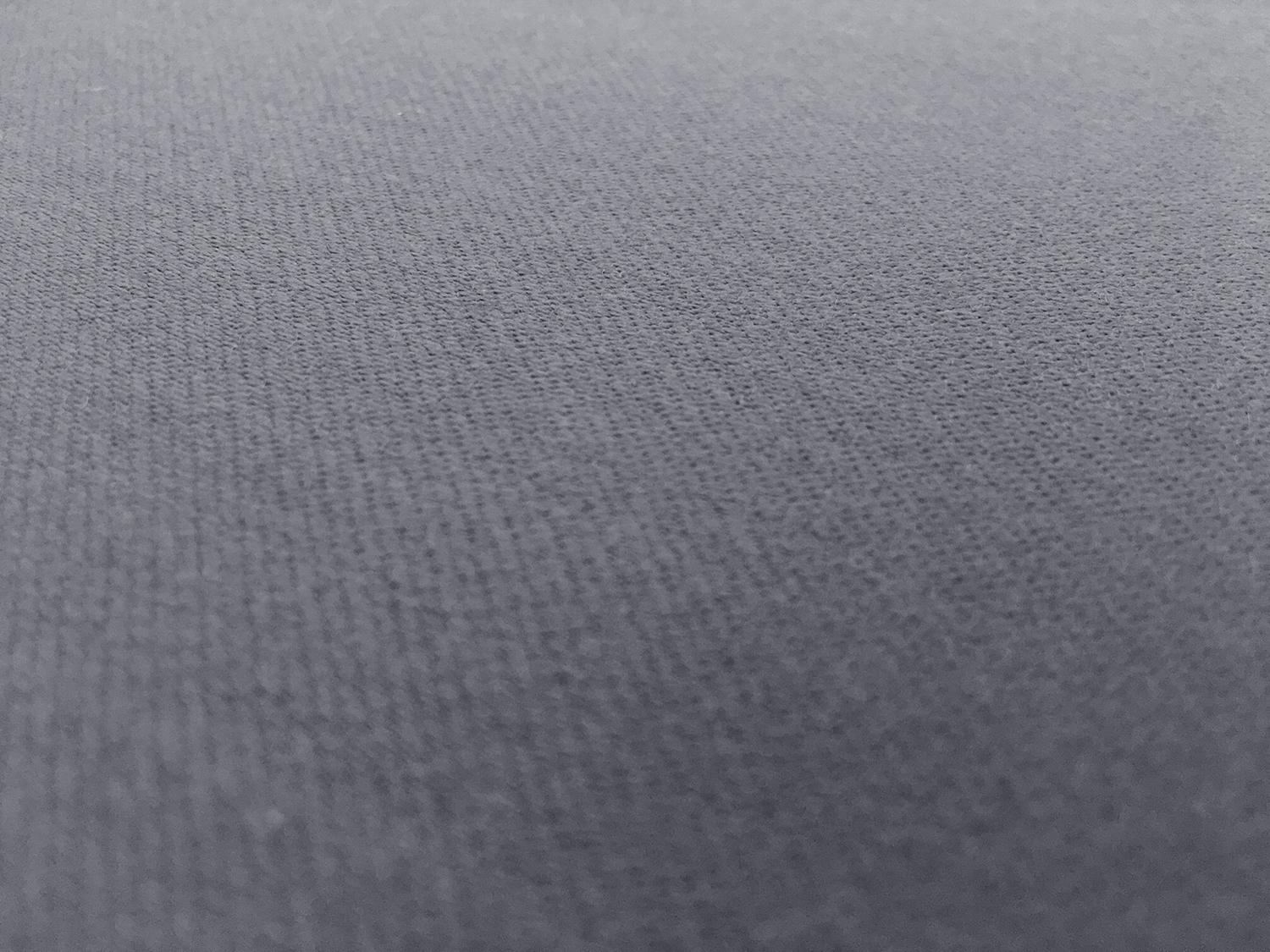 Italian Wool Satin Faille in Blue Gray2