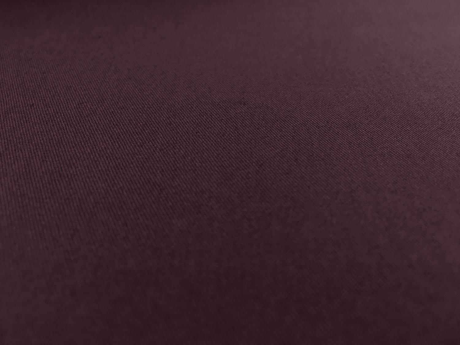 Combed Cotton Fineline Twill in Dark Purple0