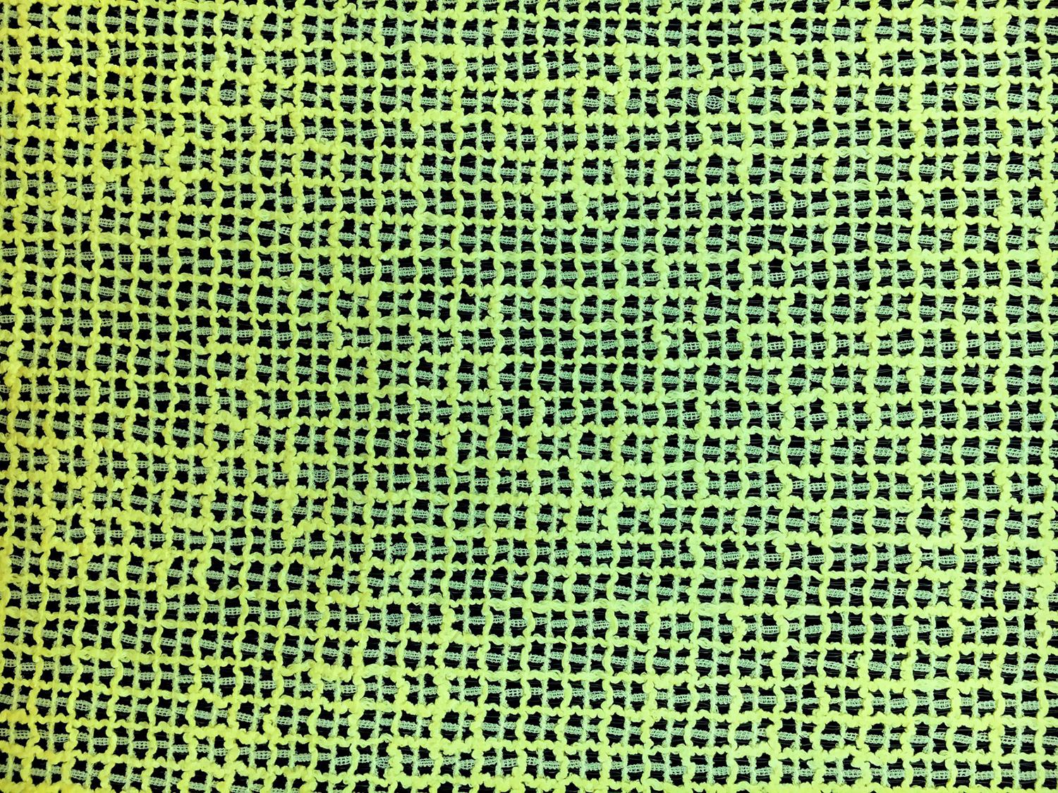 Calvin Klein Novelty Coated Nylon and Acetate Mesh in Neon Yellow2