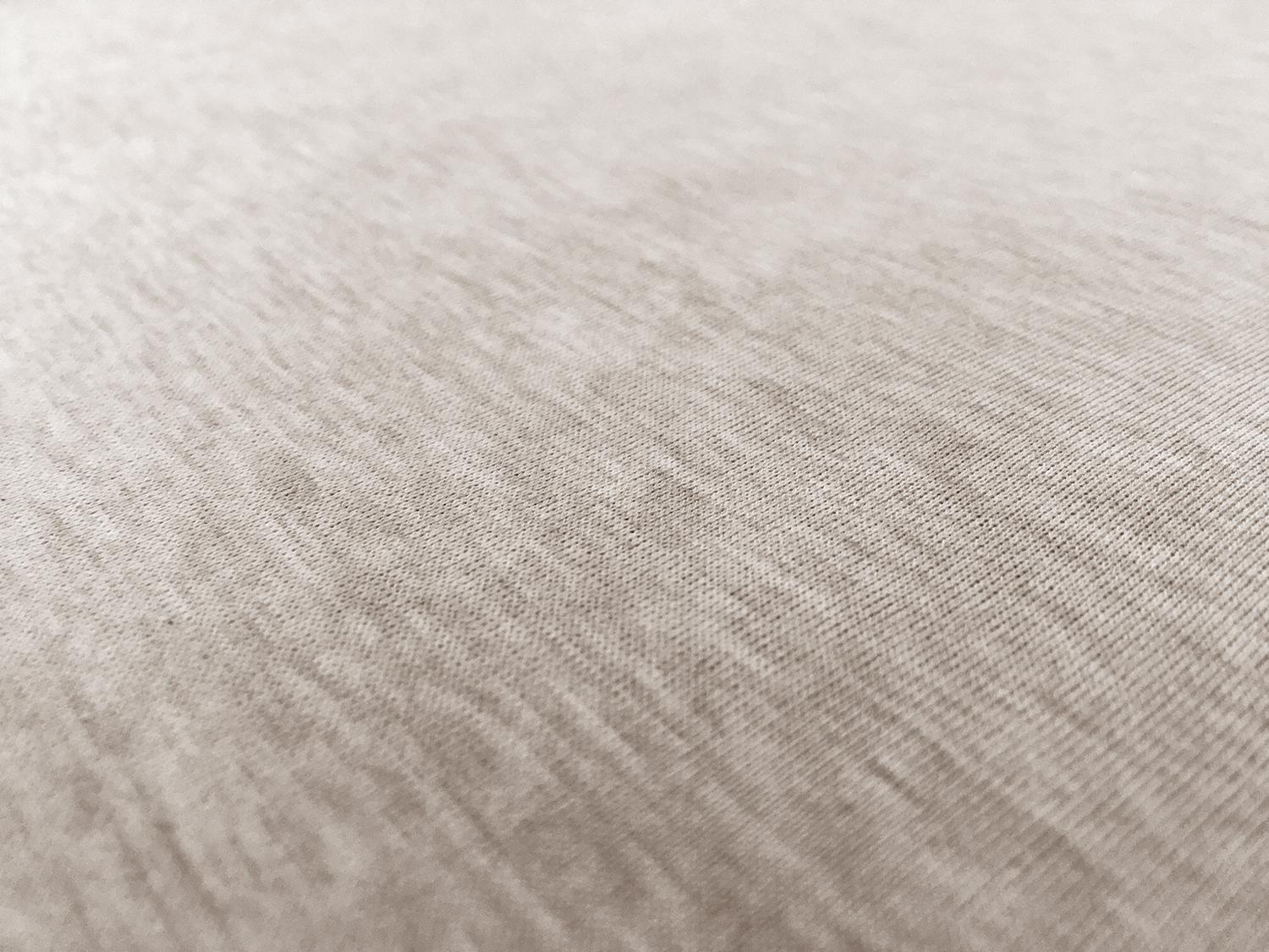 Italian Cotton Jersey in Heather Khaki0