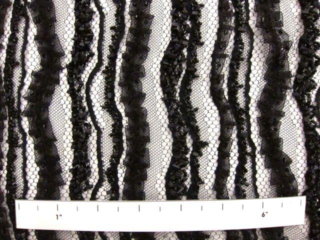 Ribbon Beads and Stones on Novelty Lace1