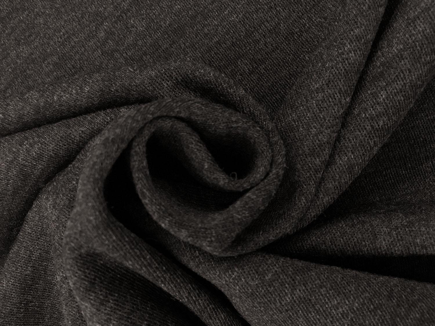 Austrian Virgin Wool Heavy Double Knit in Heather Charcoal1