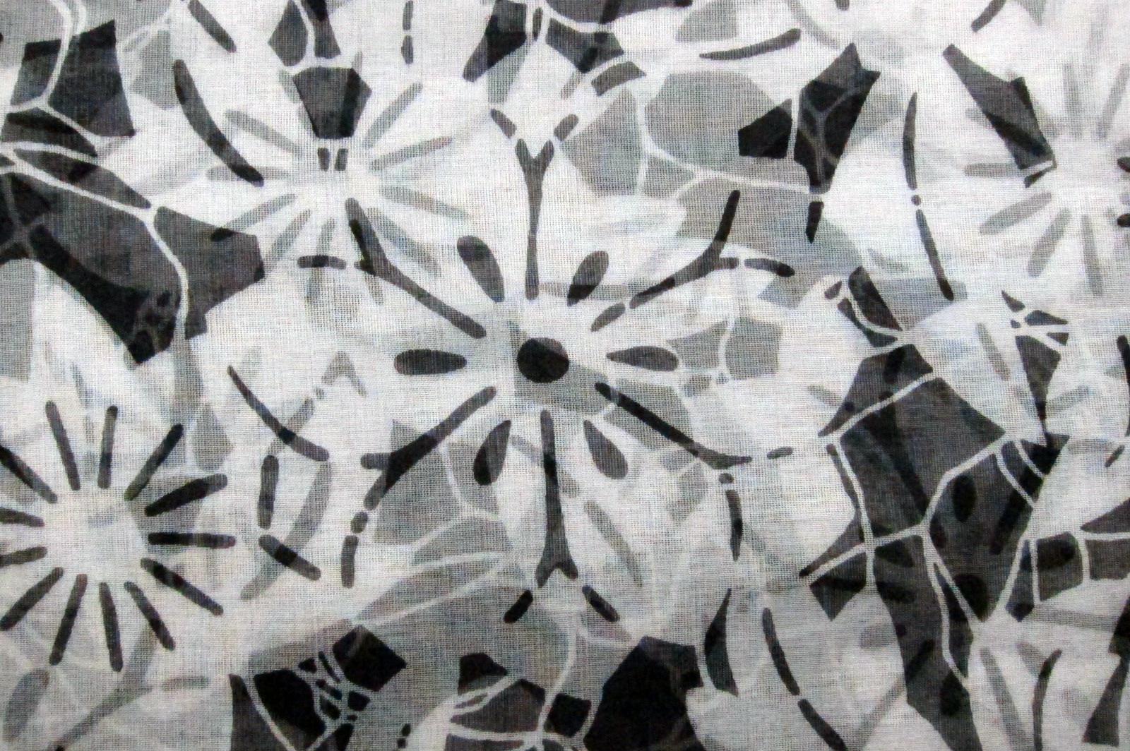 Printed Silk Organza2