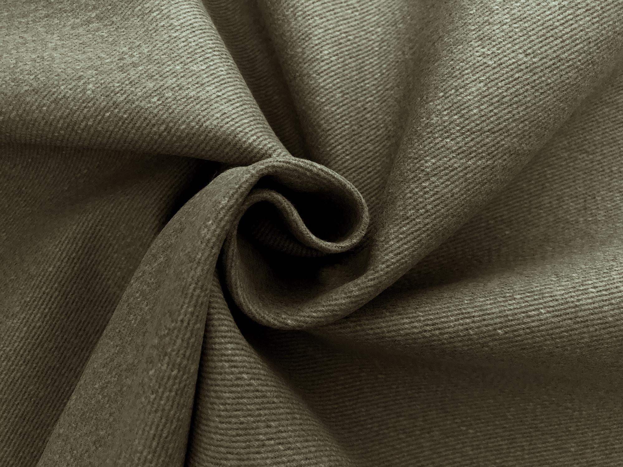 12oz Brushed Cotton Denim in Jalapeno1