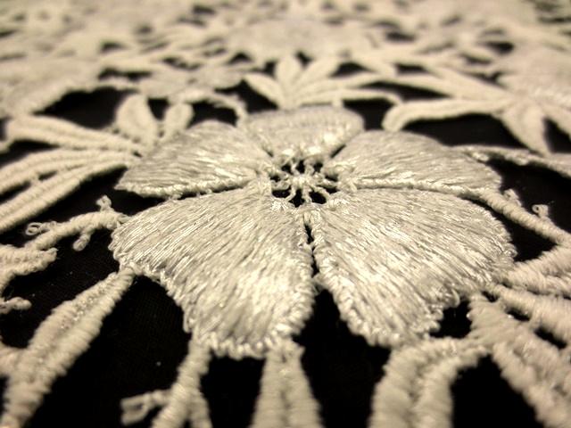 Metallic Guipure Lace2