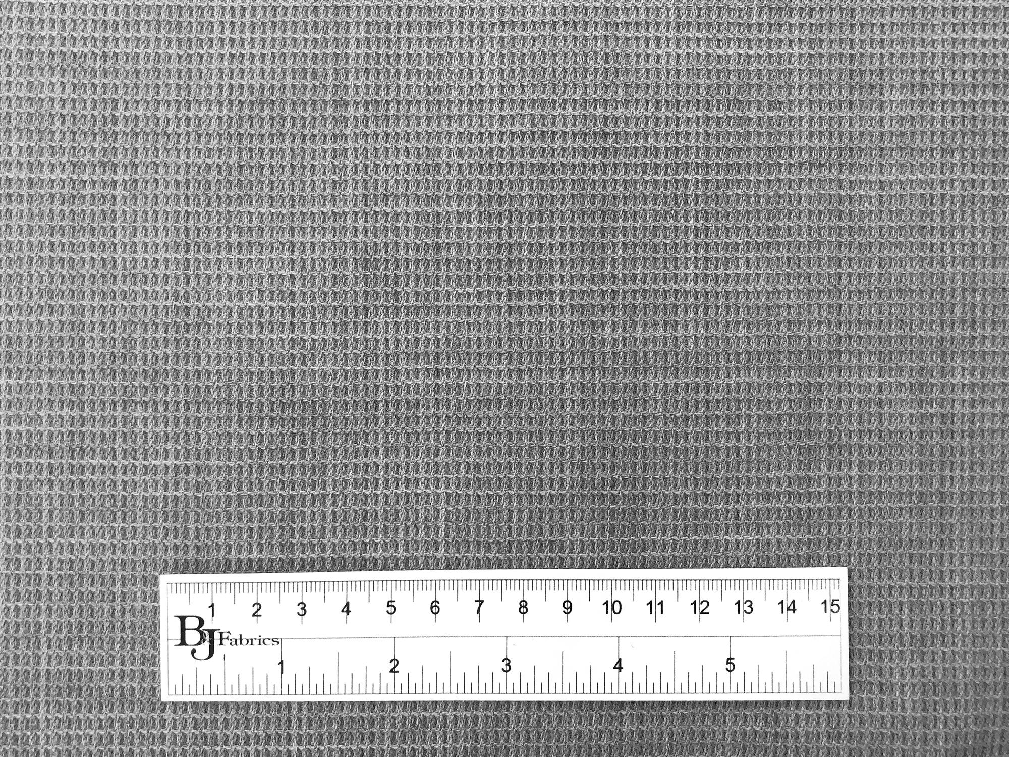 Italian Grey Wool Waffle Crepe3