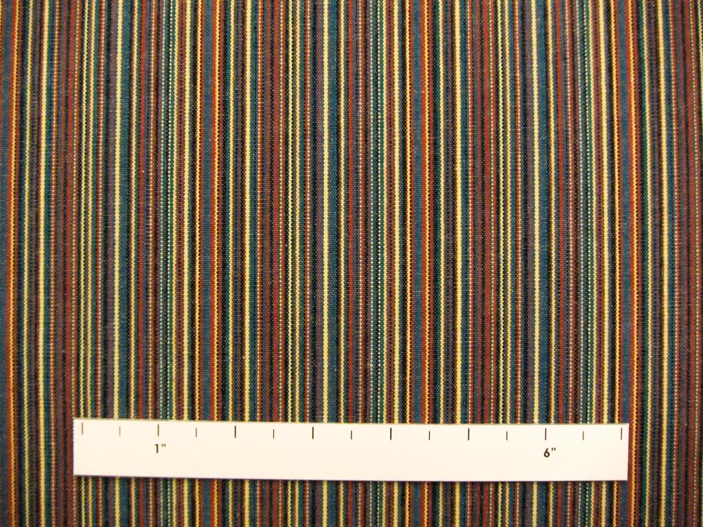 Cotton Canvas Multi Stripe1