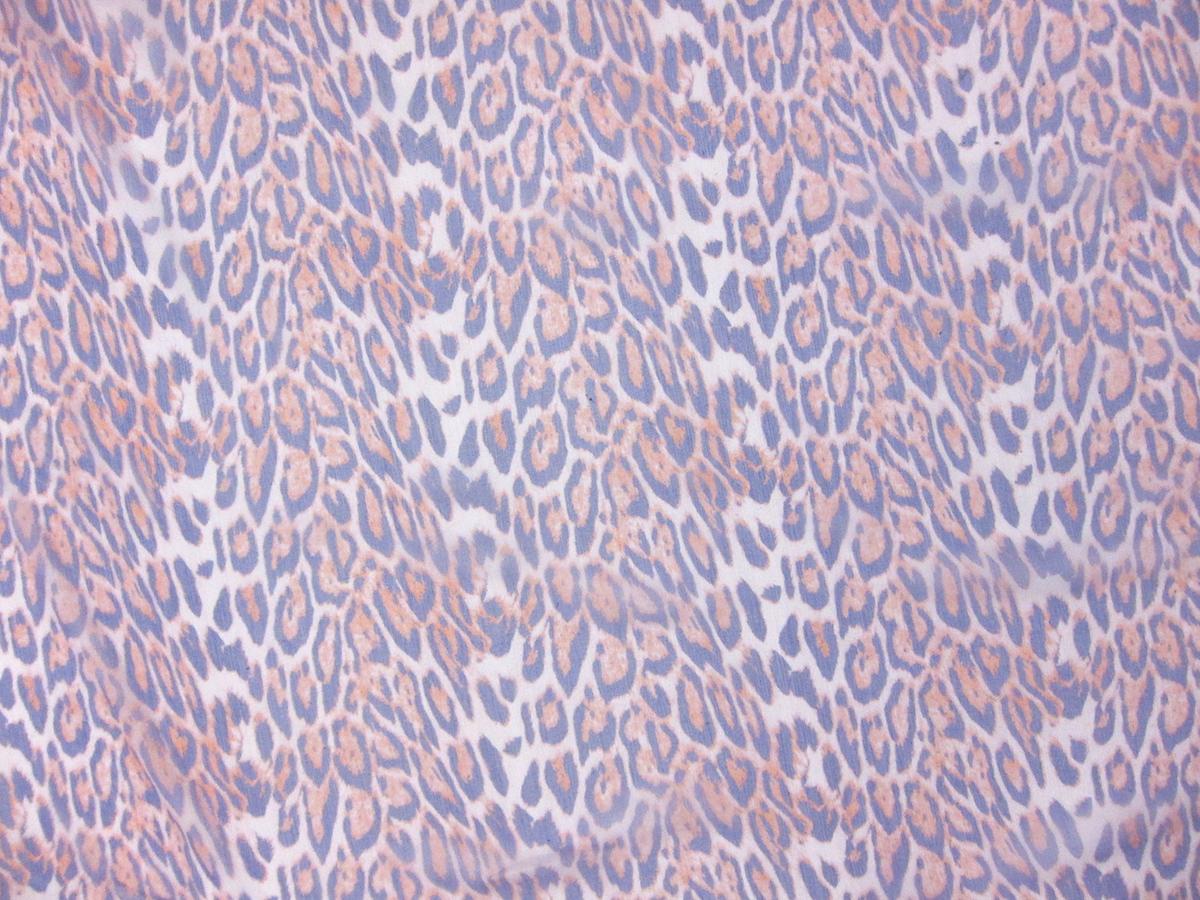 Printed Crinkle Silk Chiffon0
