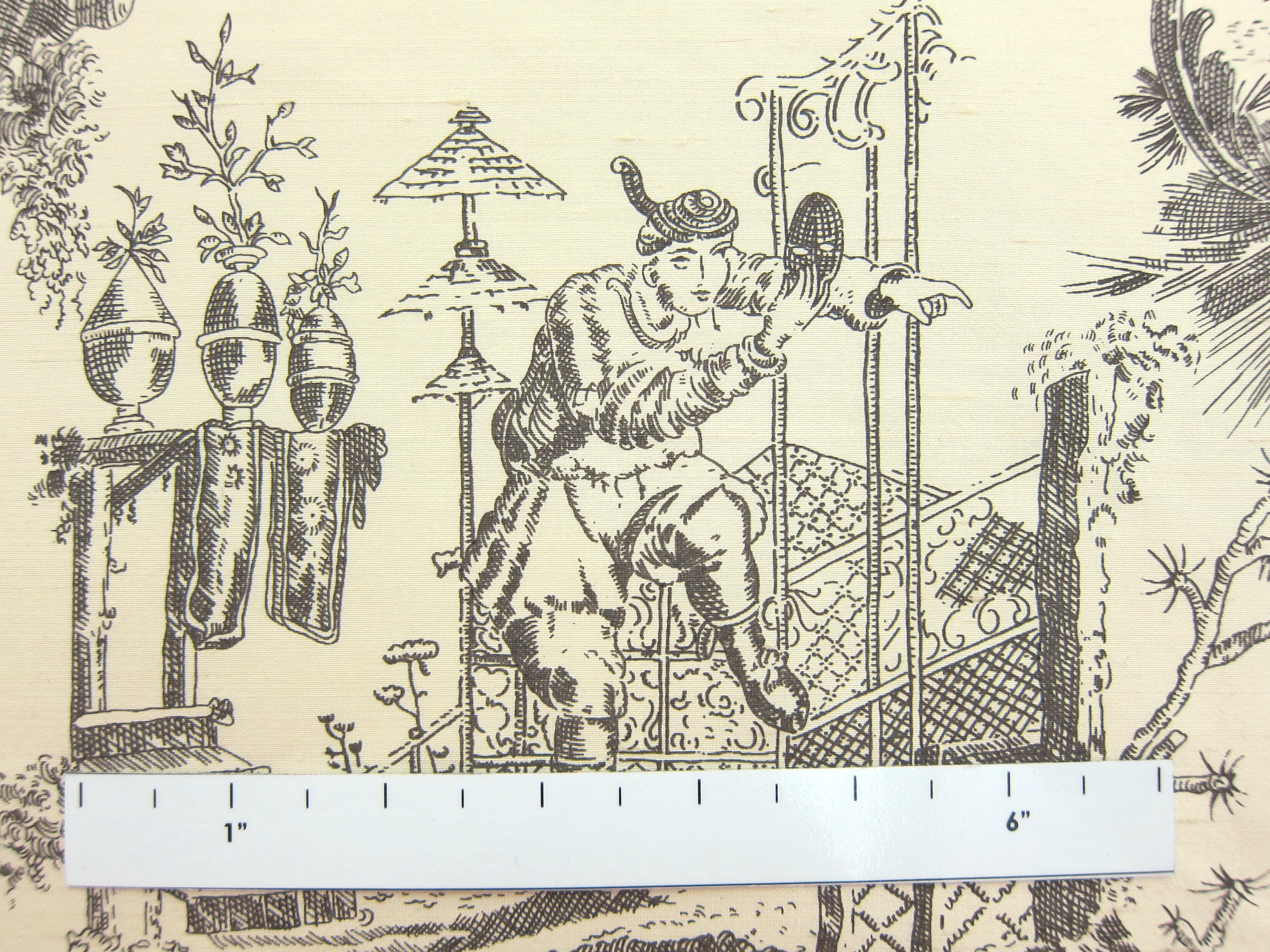 100% Silk Printed Shantung1