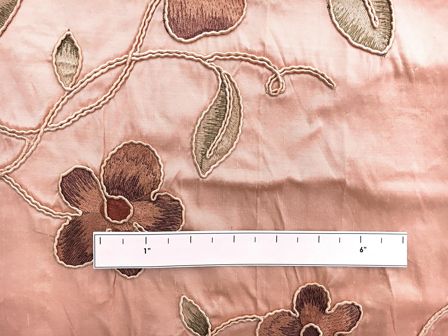 Embroidered Silk Shantung1