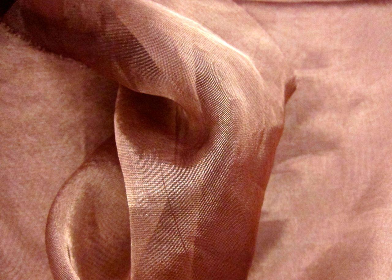 METALLIC SILK ORGANZA