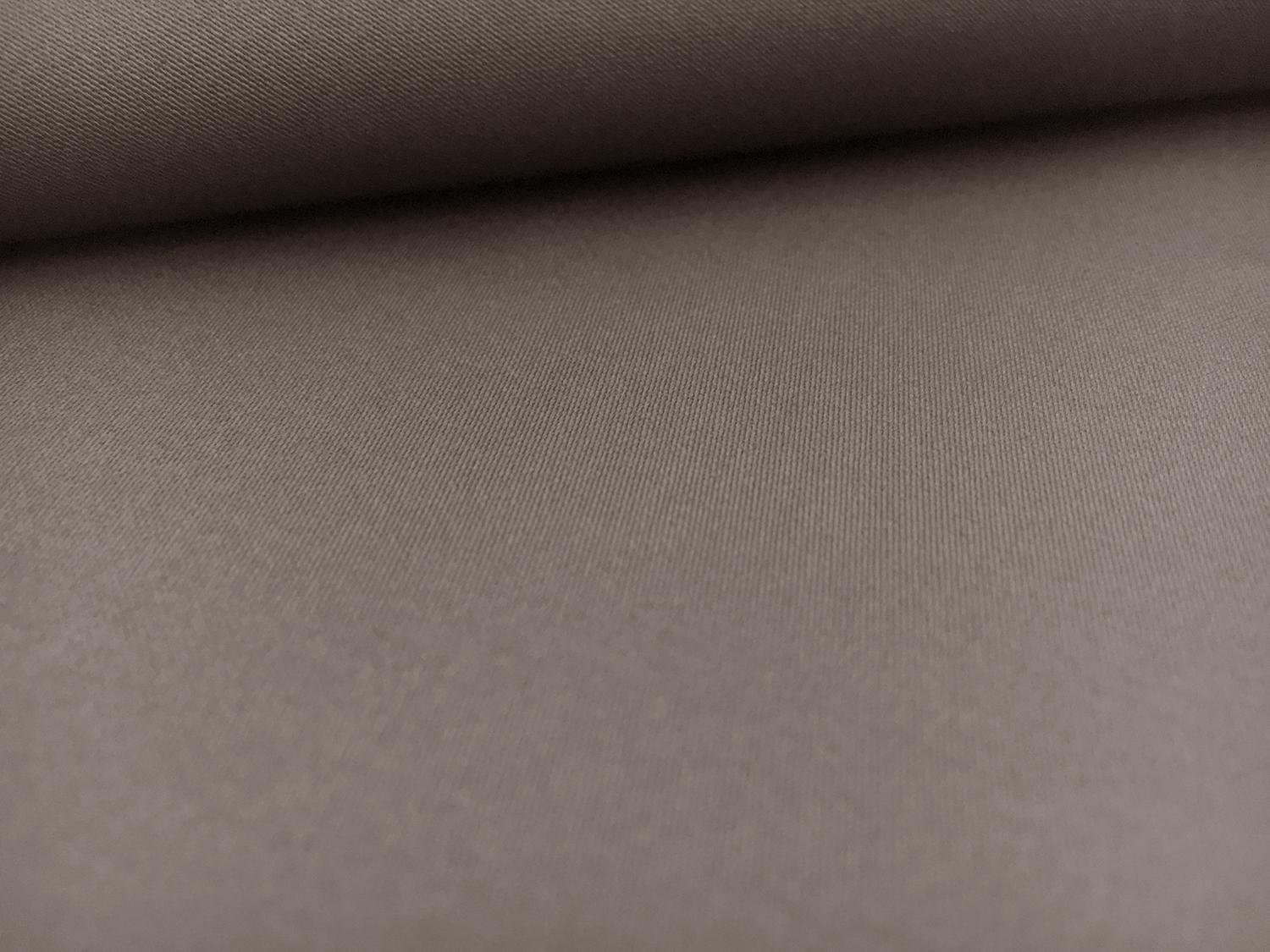 Stretch Cotton Sateen in Khaki0