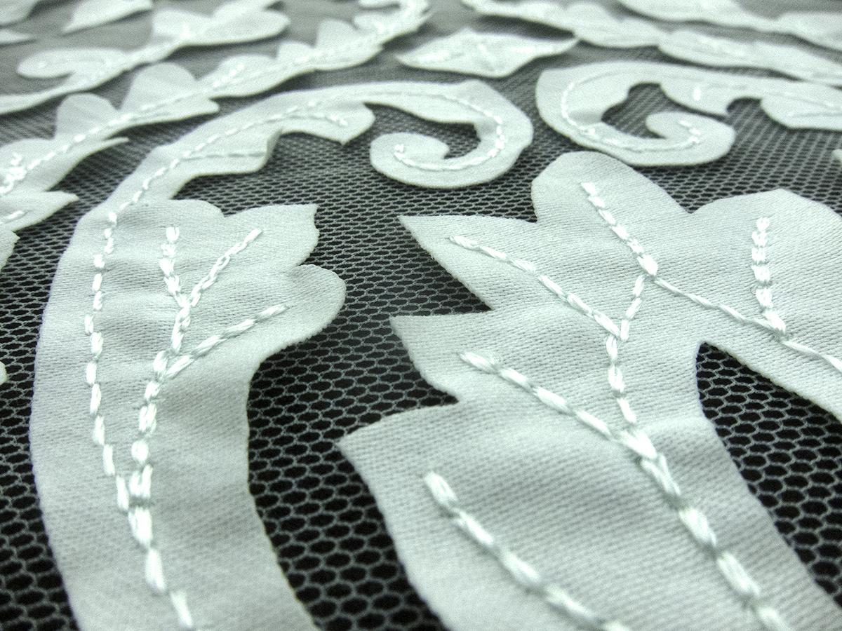 Laser Cut Satin on Tulle1