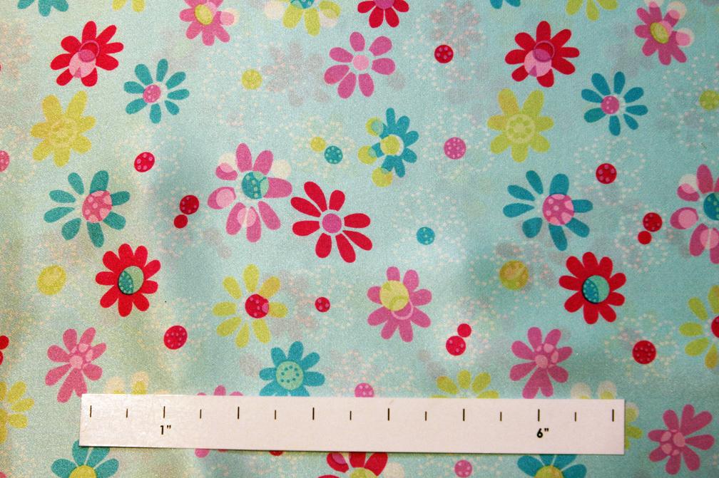 Printed Silk Charmeuse0