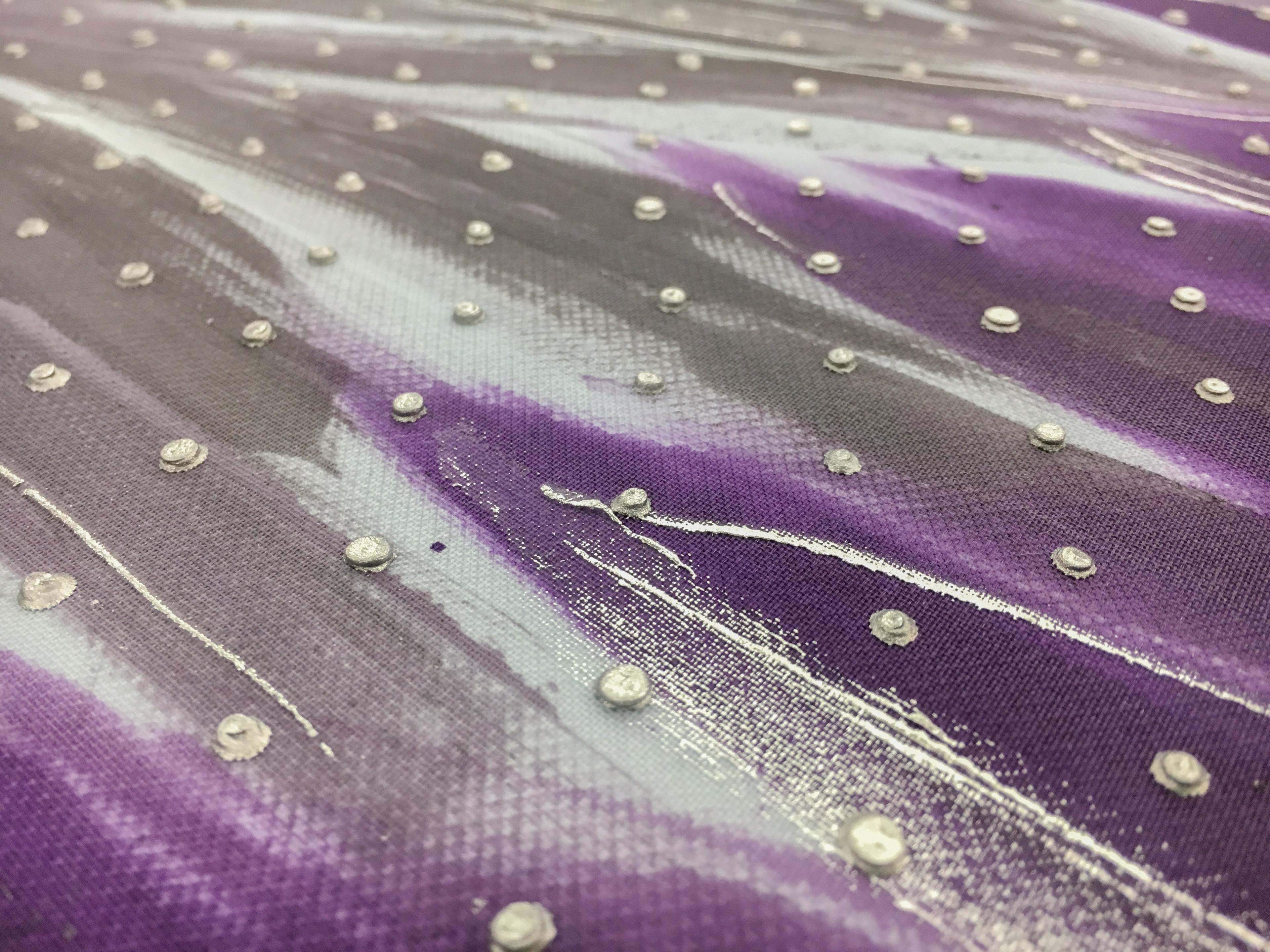 George Chakra Hand Painted Silk Gazar2