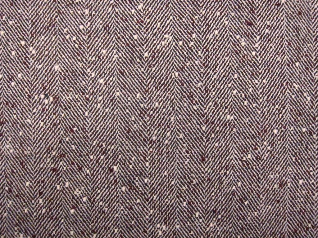 Virgin Wool Blend Tweed0