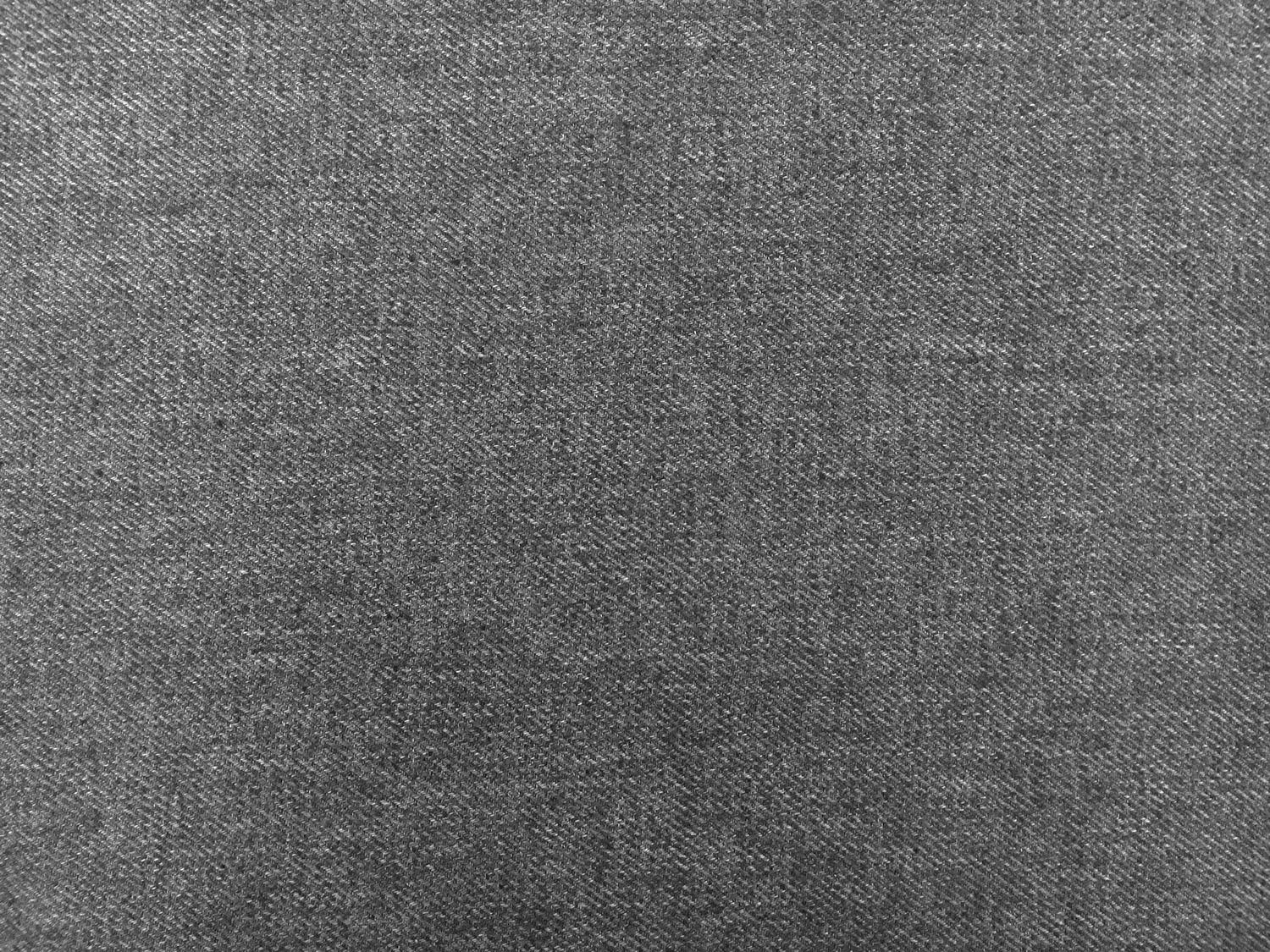 Poly Cotton Linen Blend Twill in Smoke Grey0