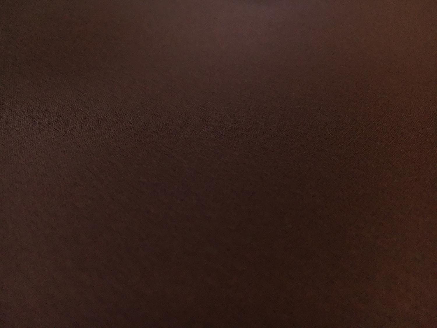 Triacetate Blend Crepe Back Satin in Chocolate1