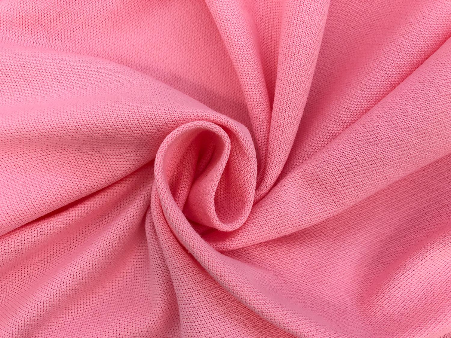 Japanese Cotton Pique Knit in Pink1
