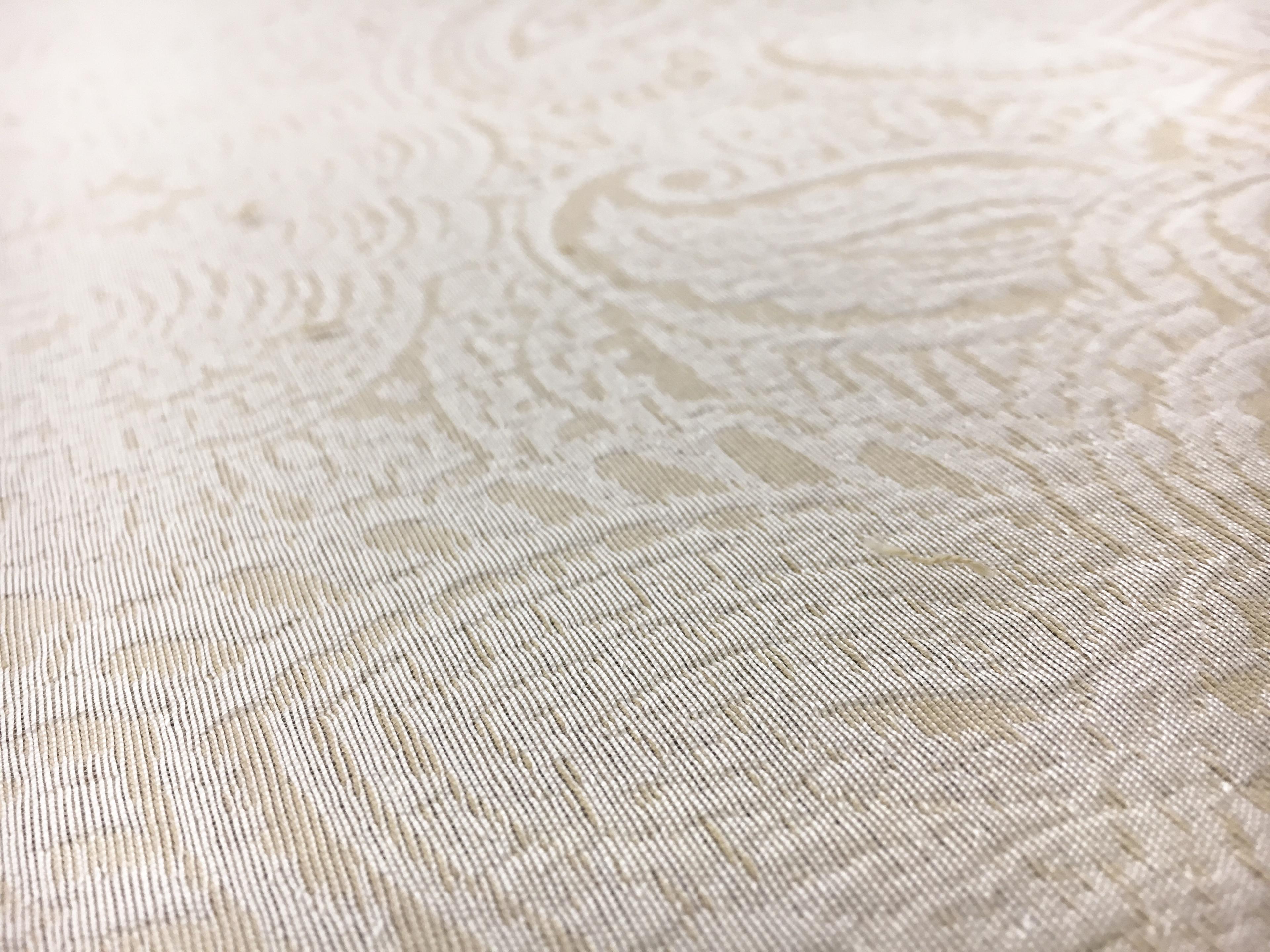 Indian Silk Brocade with Faint Paisley Patterns2