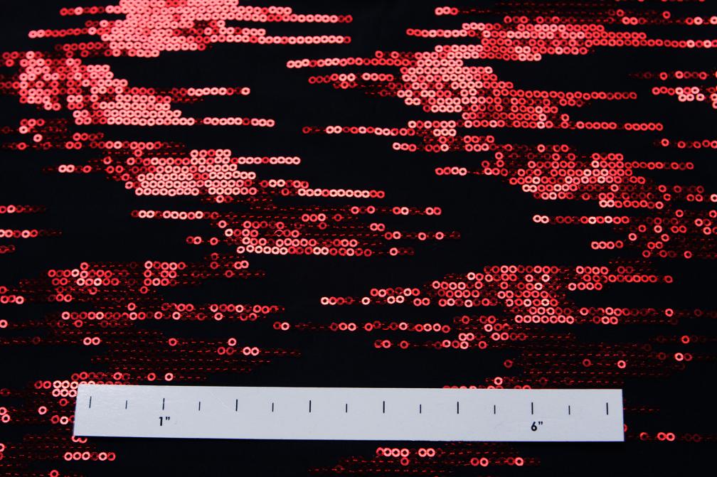 Mini Sequins on Poly Spandex1