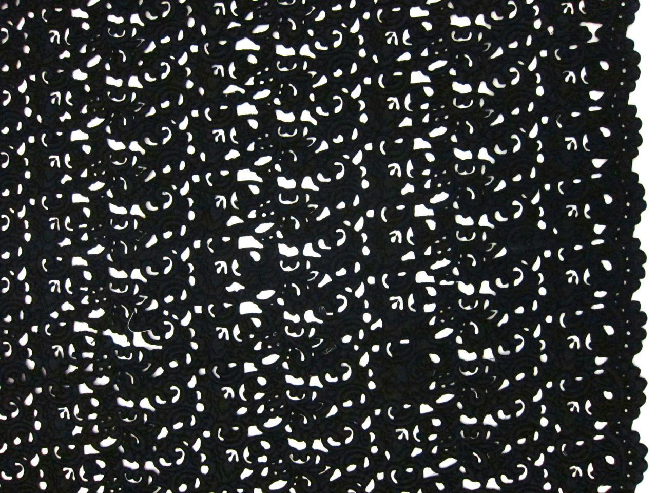 Laser Cut Corded Satin 0