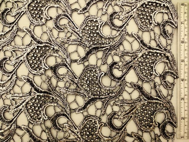 Metallic Guipure Lace0