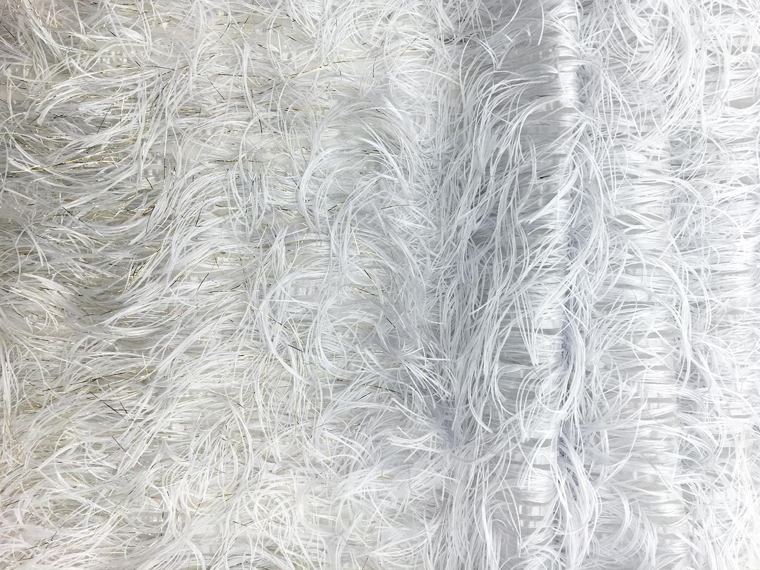 Novelty Eyelash with Lurex Border0