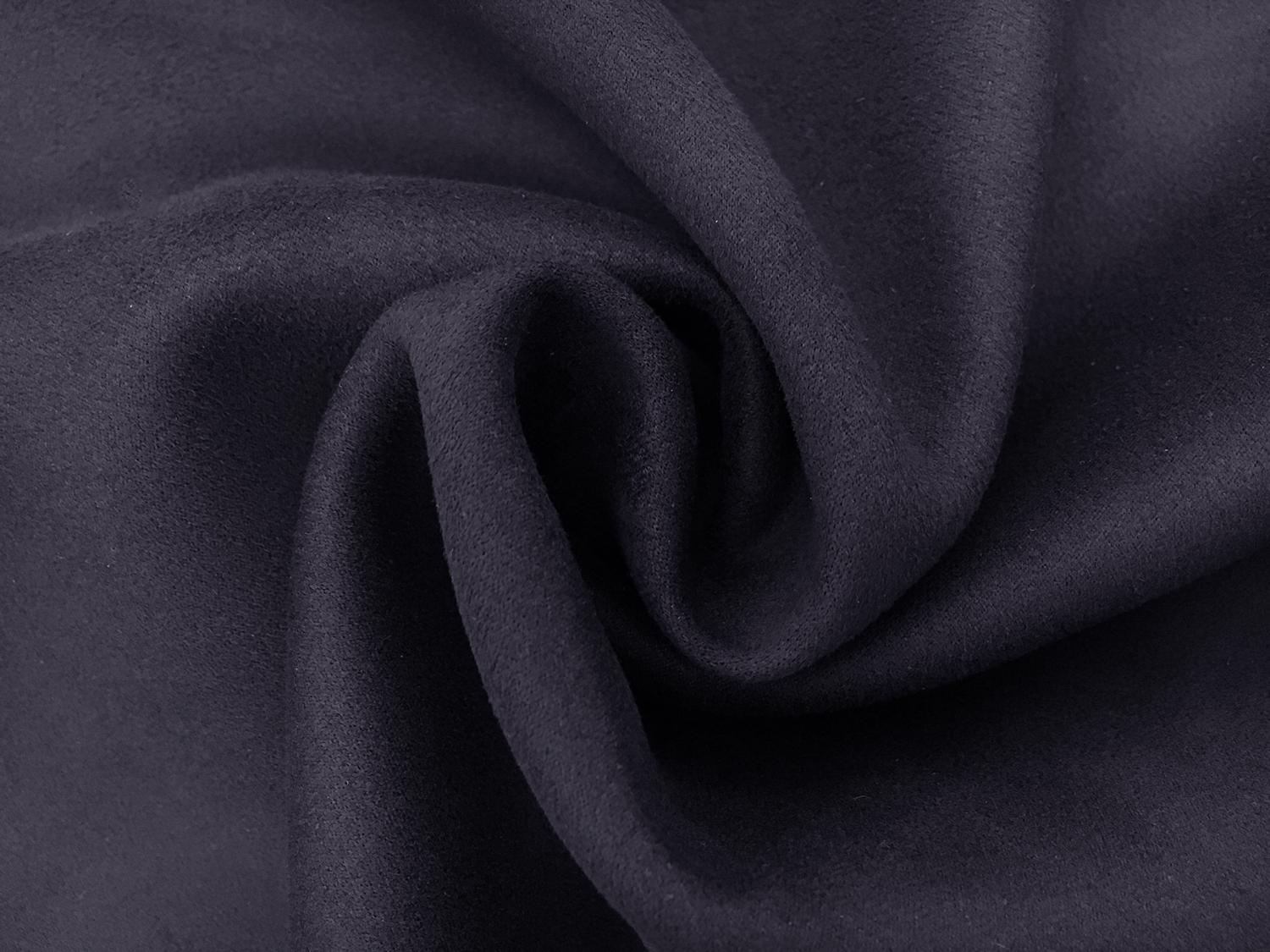 Stretch Suede with Scuba Backing in Navy2