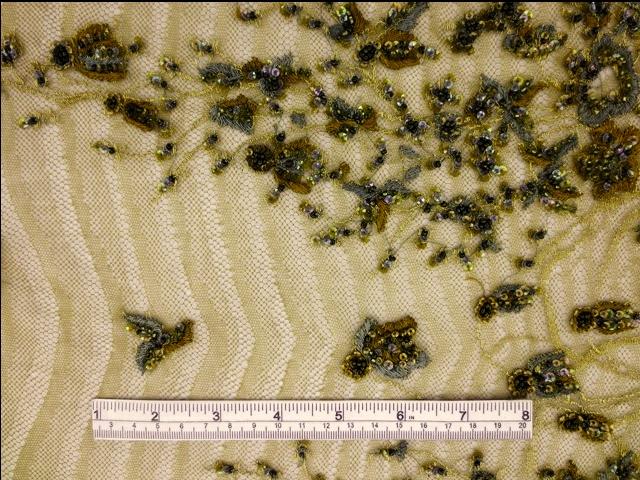 Beaded Metallic Chantilly Lace1