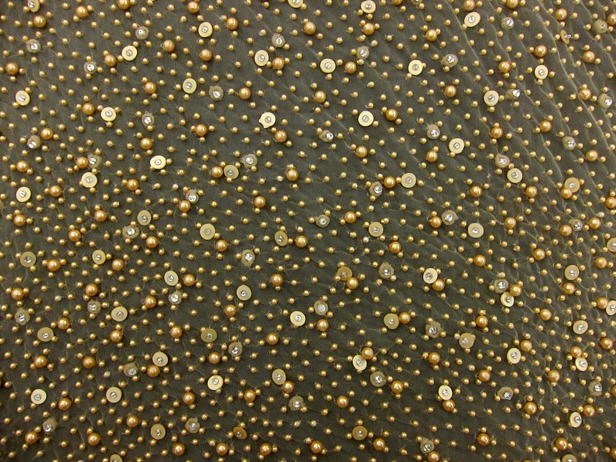 Novelty Beaded Tulle0