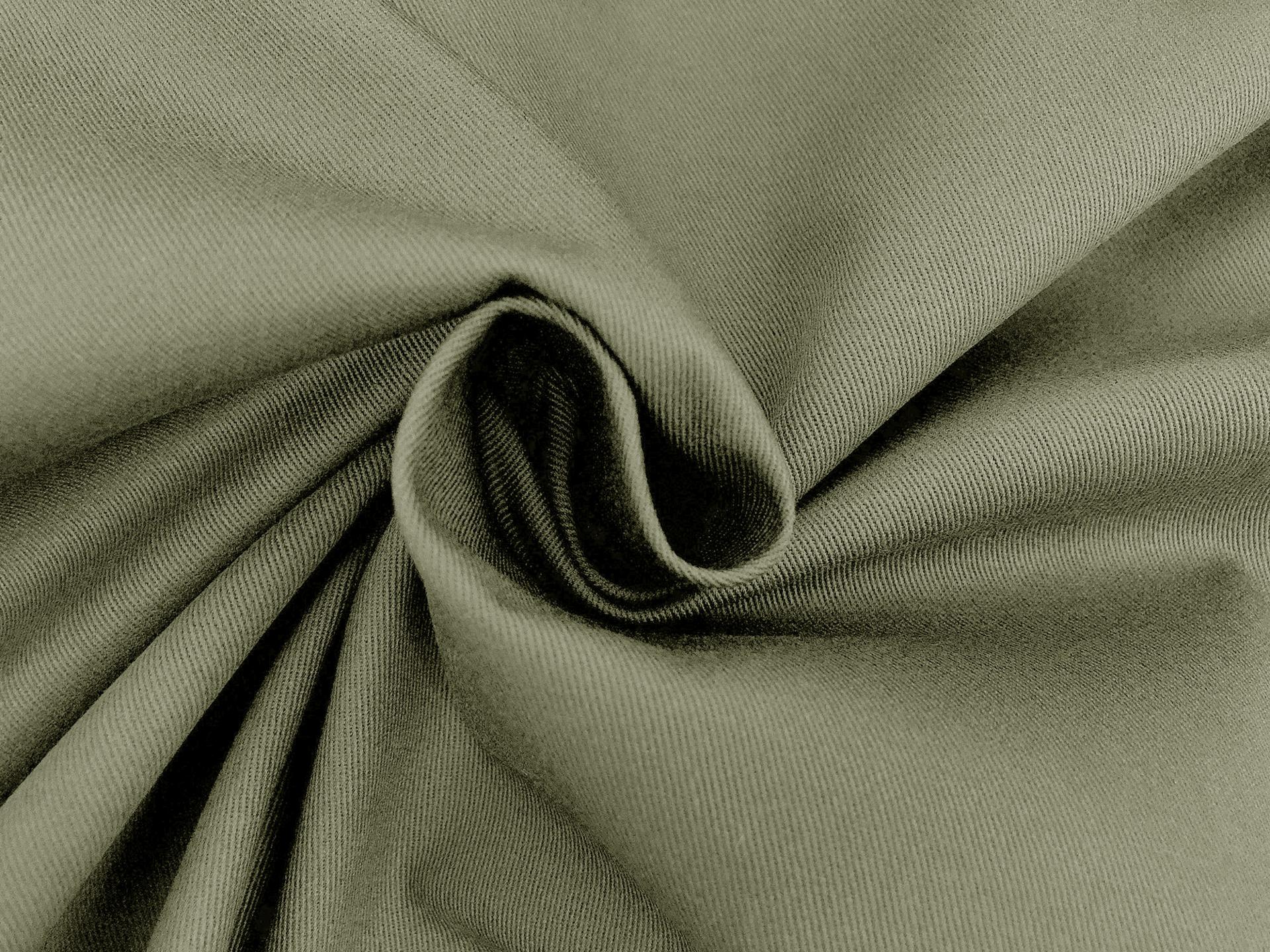 Cotton Chino Twill in Sage 1