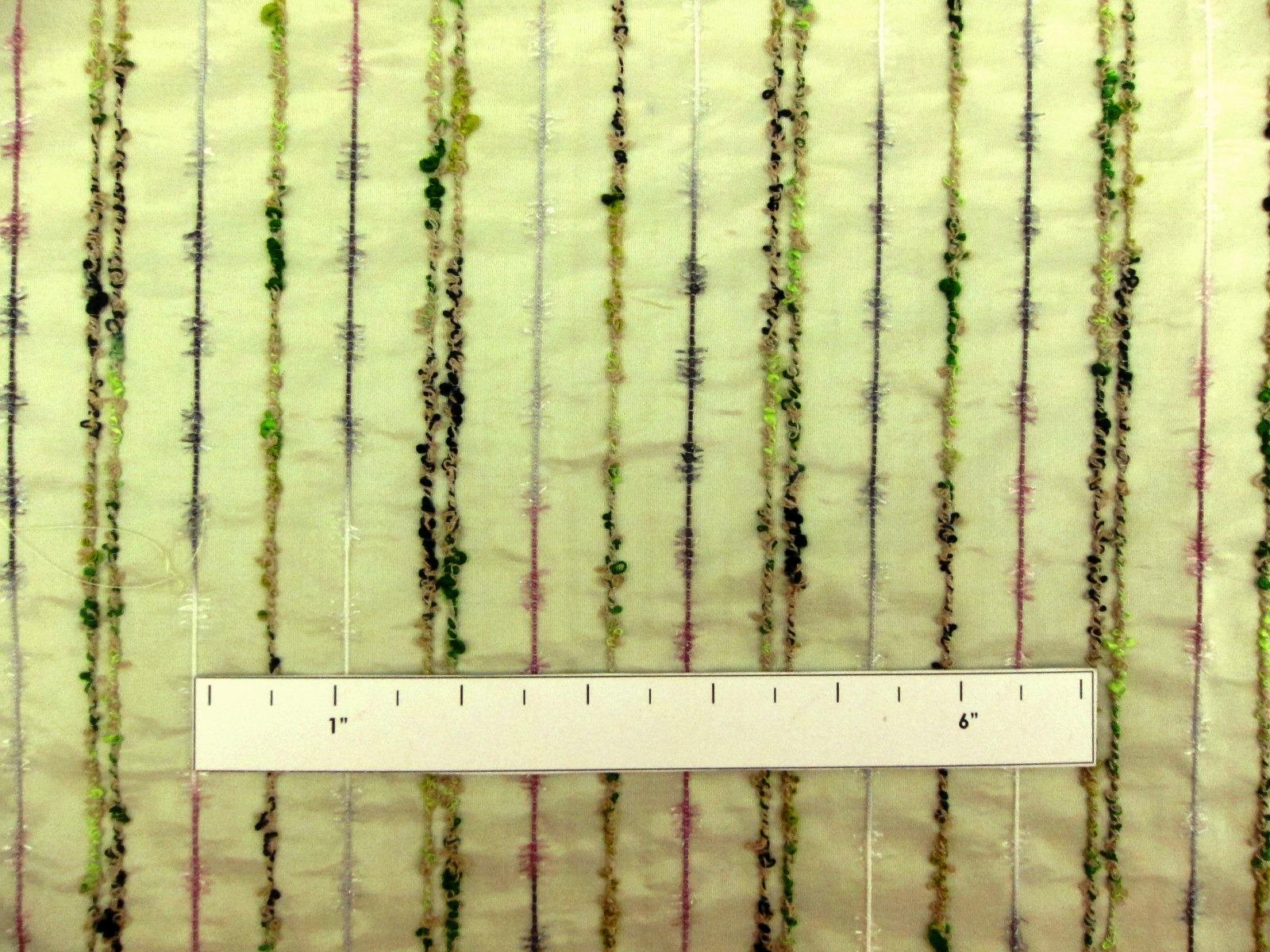 Chenille & Luréx Stripe Taffeta1