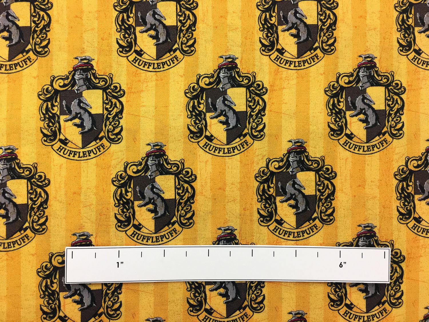 Harry Potter Hufflepuff Cotton Print1