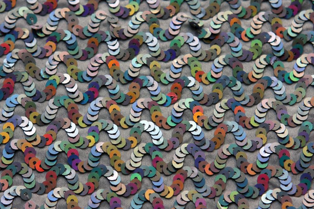 Hologram Sequins on Silk Habutai2