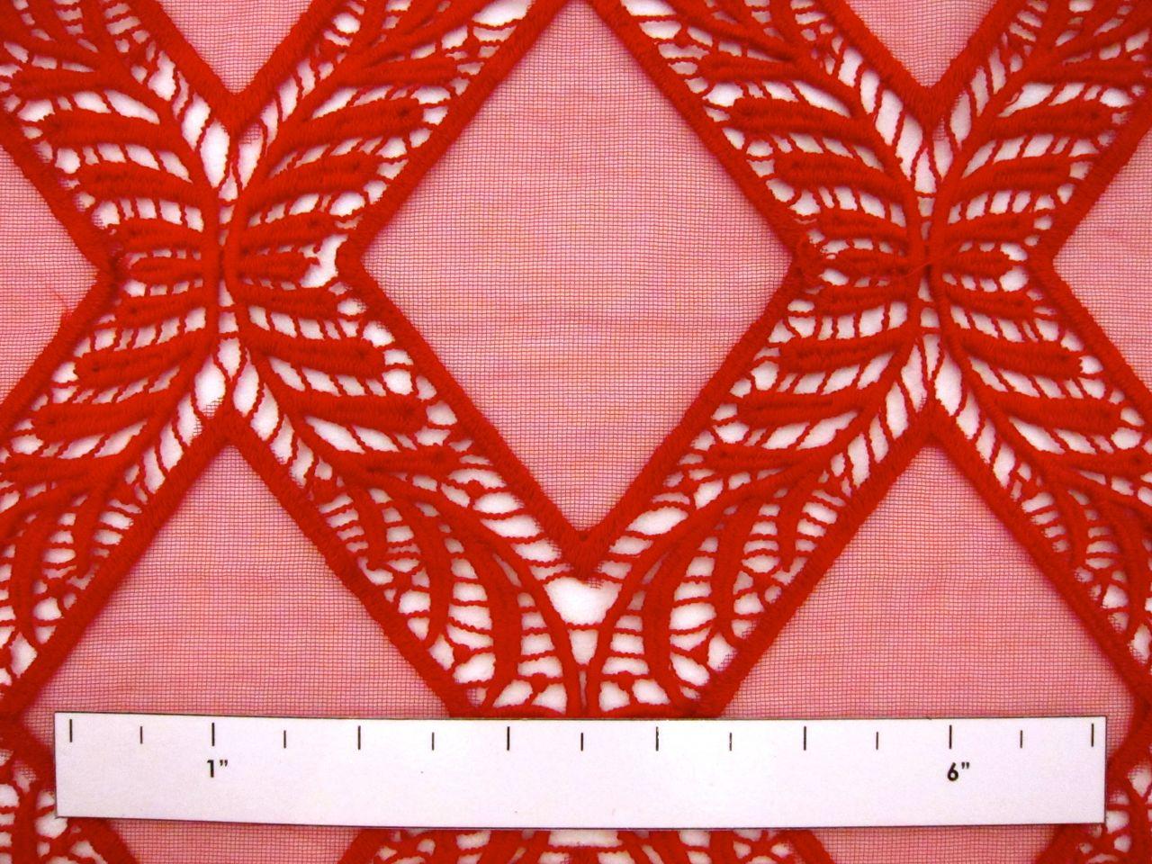 Novelty Embroidered Cut Out Tulle1