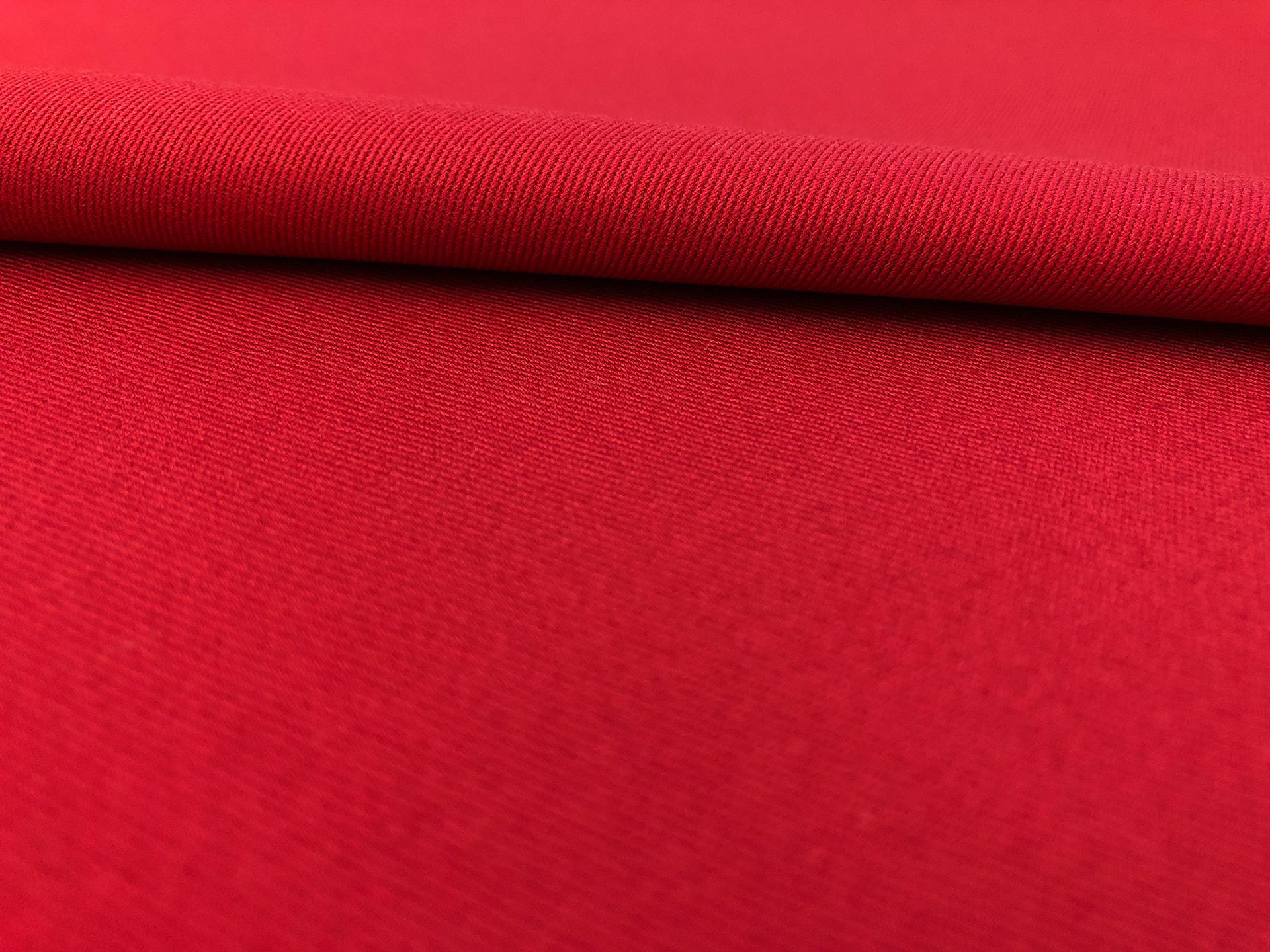 Cotton Chino Twill in Tommy Red 0
