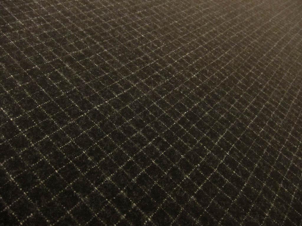 Virgin Wool Lycra Flannel Grid2
