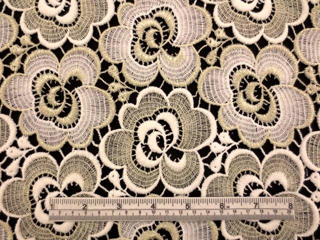 Metallic Guipure Lace1