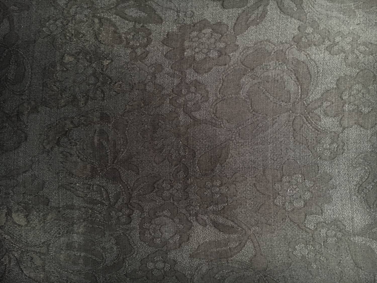 Silk and Nylon Blend Organza Floral Jacquard 2