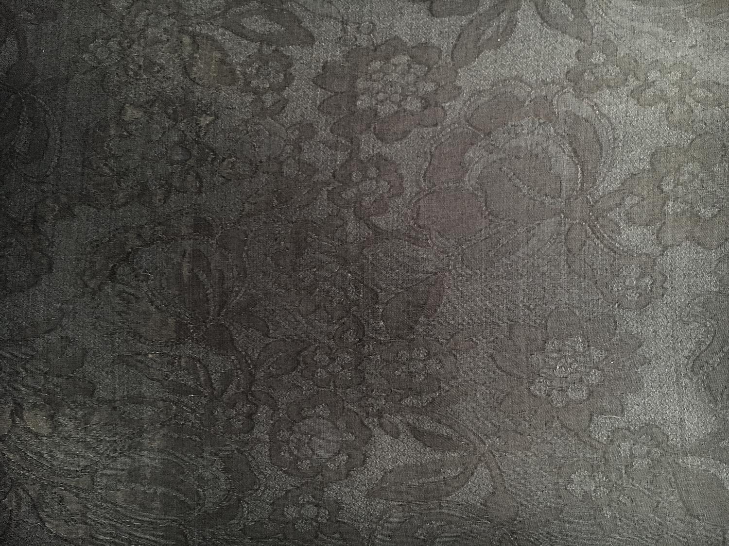 Silk and Nylon Blend Organza Floral Jacquard 2