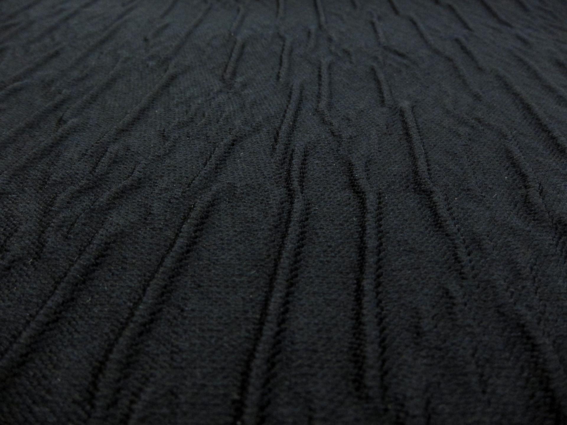 Swiss Silk and Polyester Blend Cloqué0