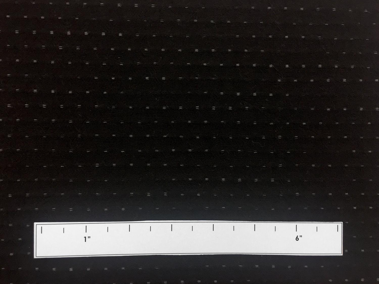 Japanese Cotton Woven Dots Novelty in Espresso 1