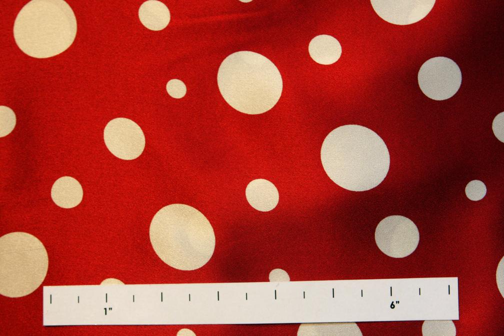 Printed Silk Charmeuse0