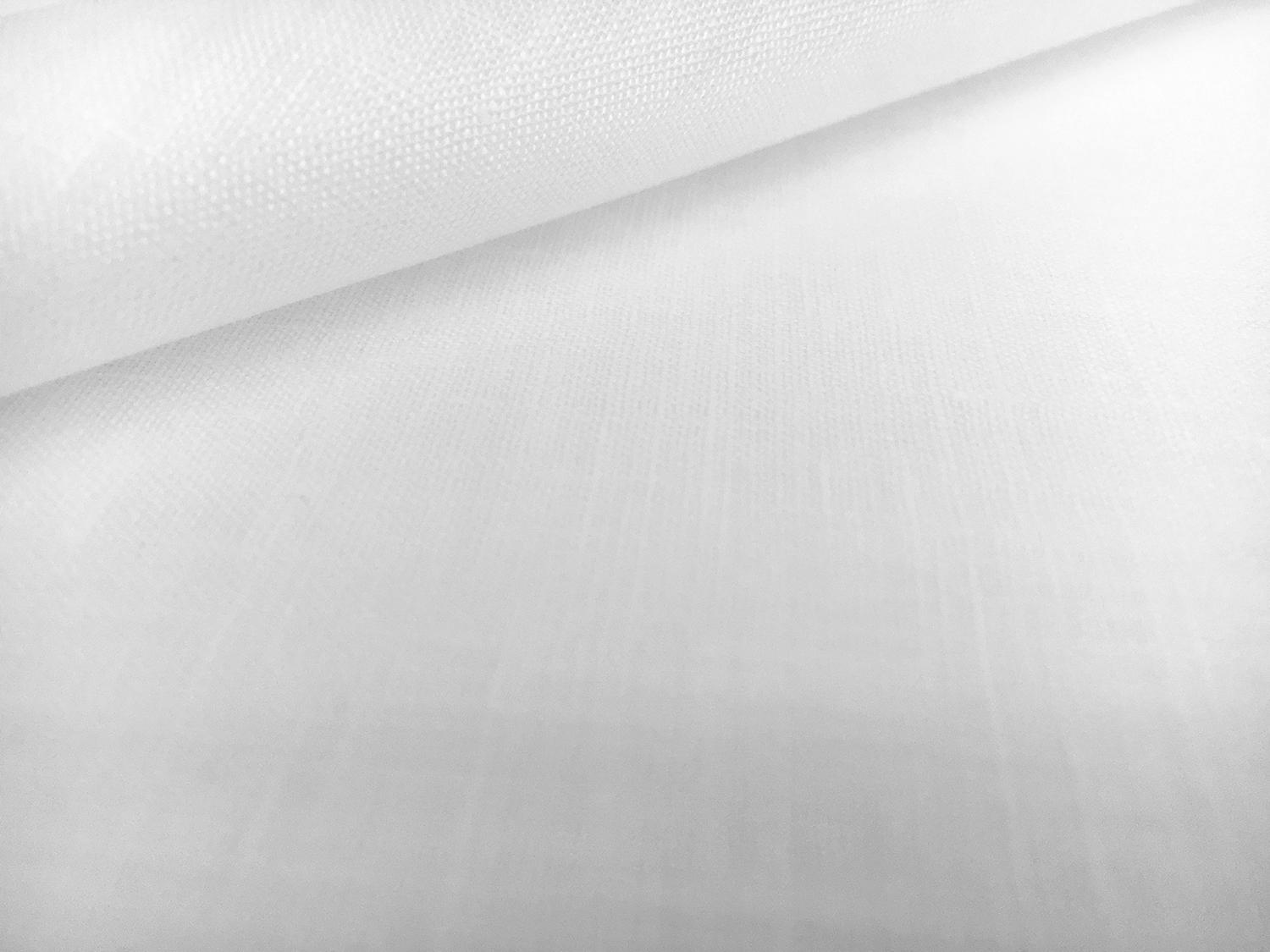 Belgian Sanforized Linen in Optic White0