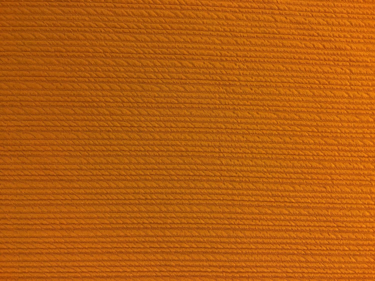 Polyester Spandex Novelty Knit in Burnt Orange0